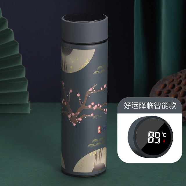 Temperature Display Thermos Bottle Cup