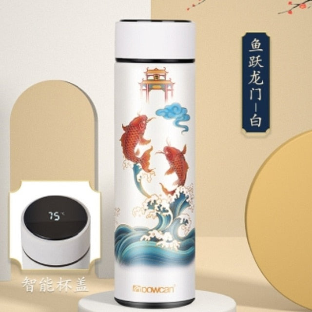 Temperature Display Thermos Bottle Cup