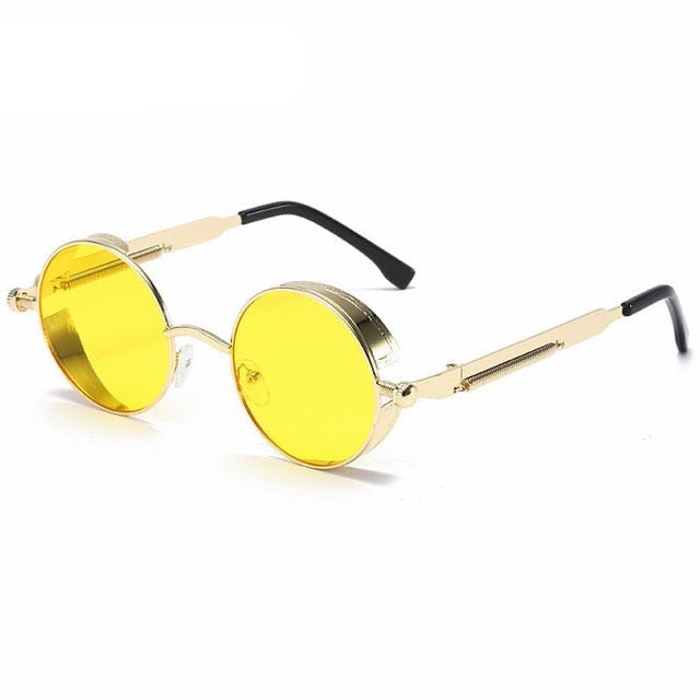 Men and Women Fashion Round Sun Glasses