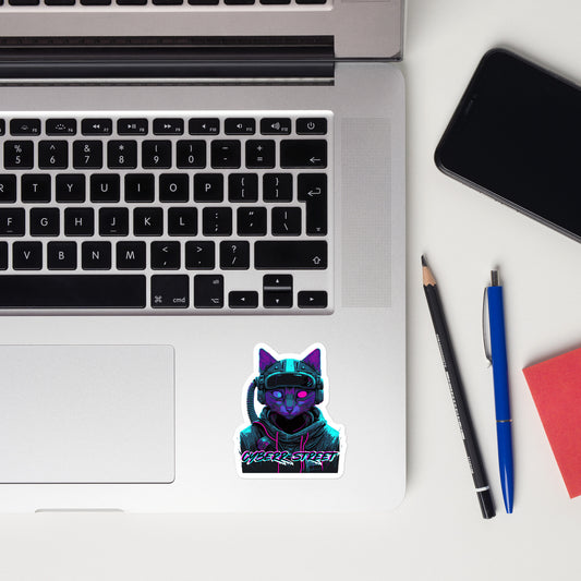 Cyberr CAT Bubble-free stickers