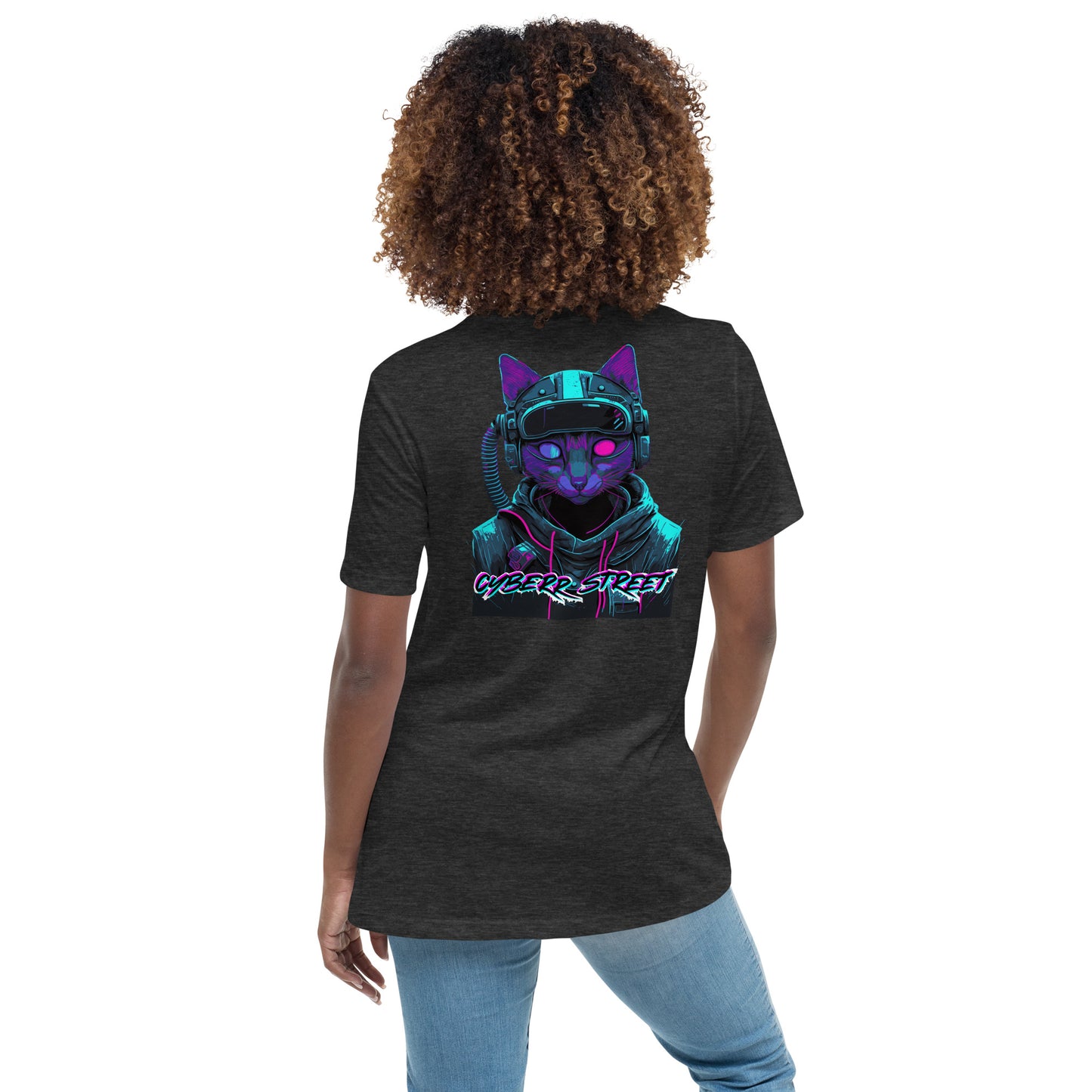 Women's Cyberr CAT Relaxed T-Shirt