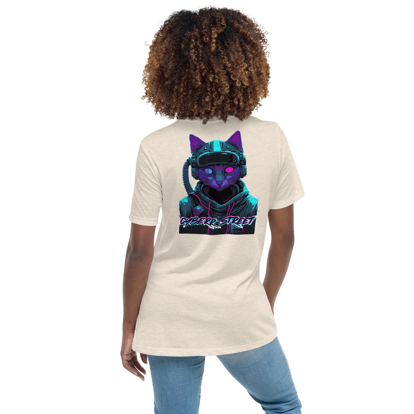 Women's Cyberr CAT Relaxed T-Shirt