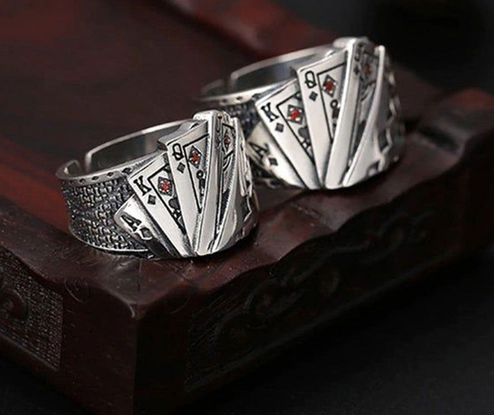 Biker Gothic Rock Men's Ring