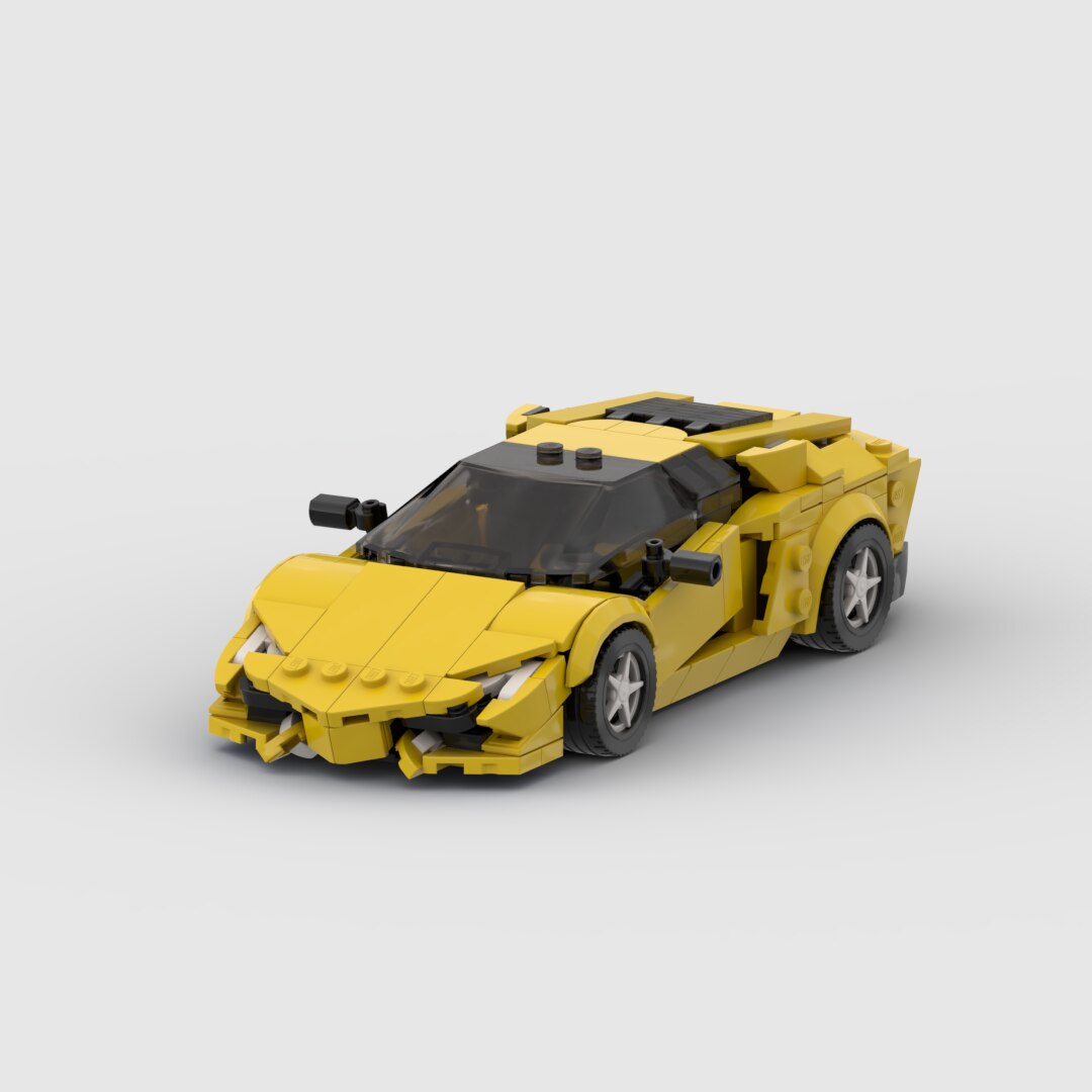 Aventador Racer Brick  Building Blocks