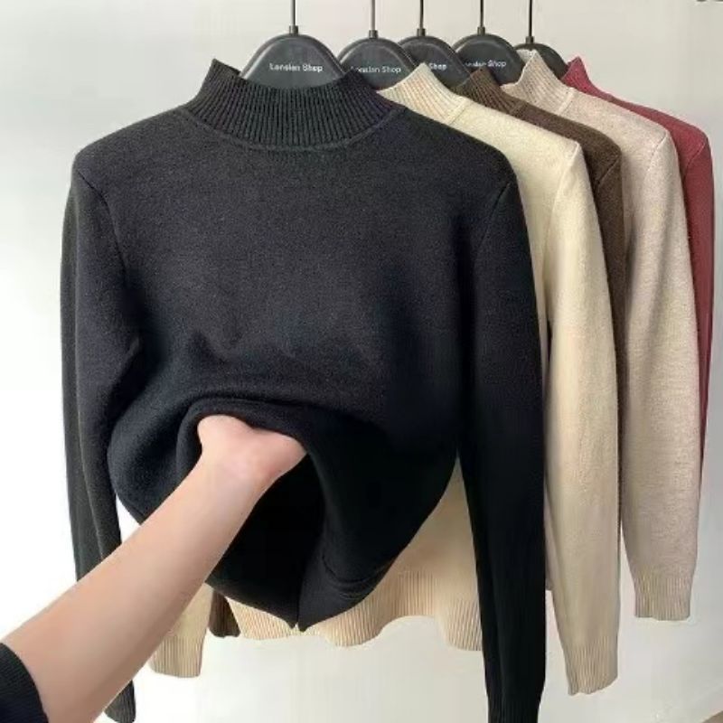 Women Turtleneck Autumn Winter Sweater