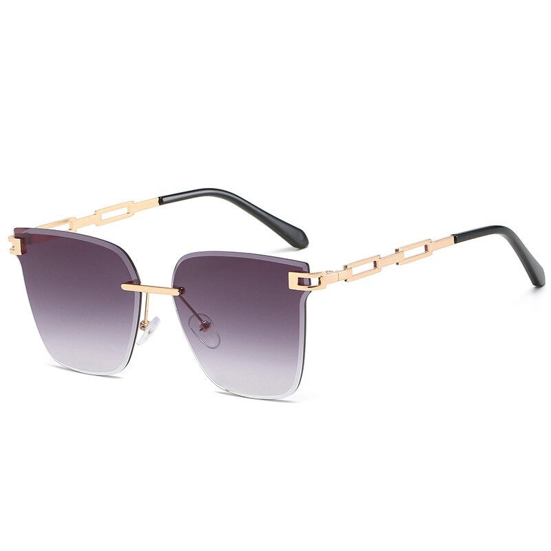 UV400 Cat Eye Sunglasses Frameless