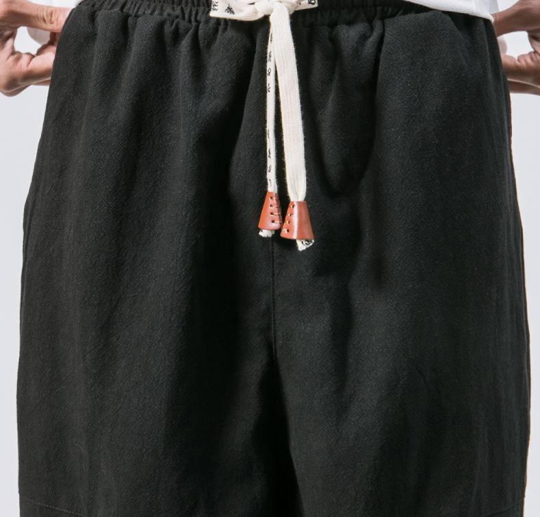 Men Kimono Haori Trousers