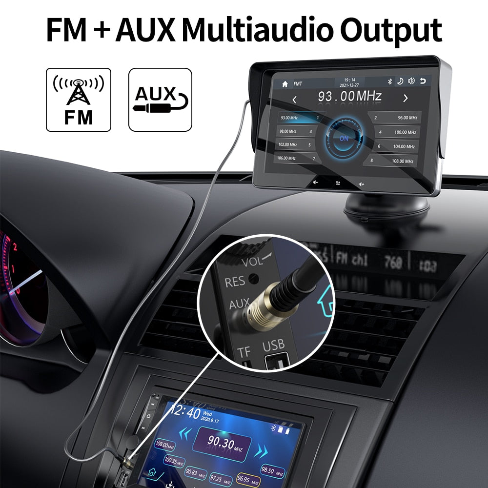 Universal 7inch Car Radio Multimedia Video Player