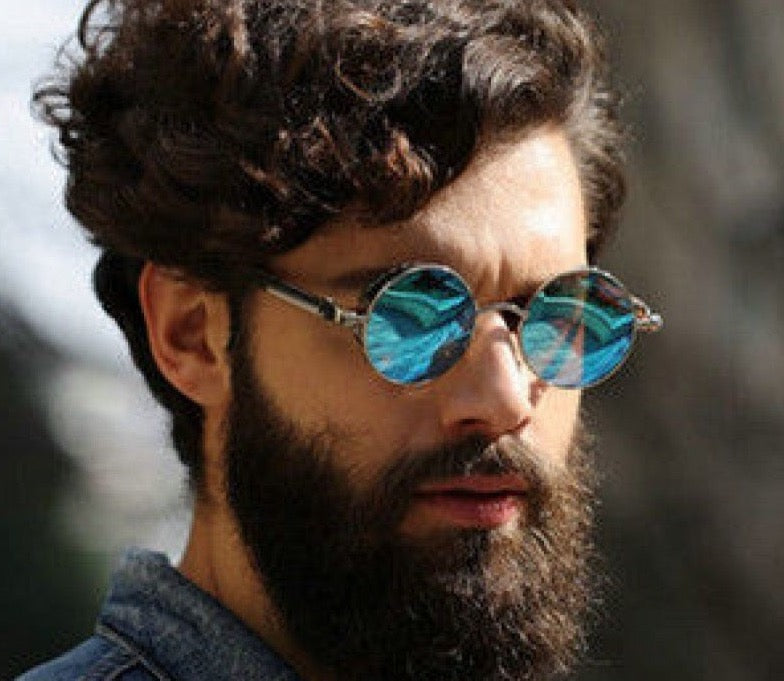 Men and Women Fashion Round Sun Glasses