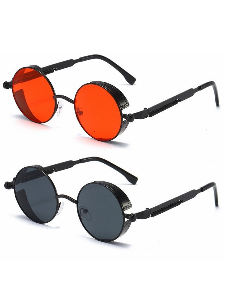 Men and Women Fashion Round Sun Glasses