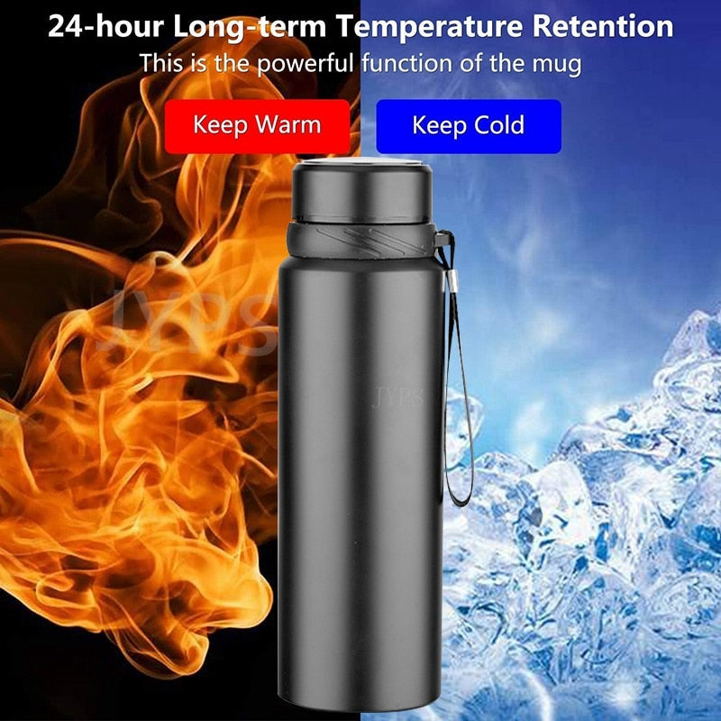 1000ML Smart Thermos Bottle Cold and Hot