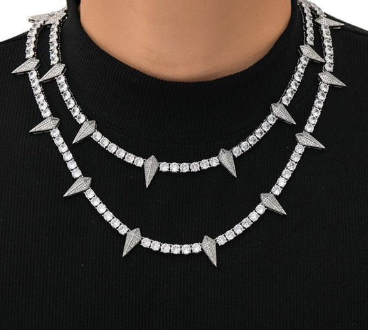 Black Panther Crystal Necklace