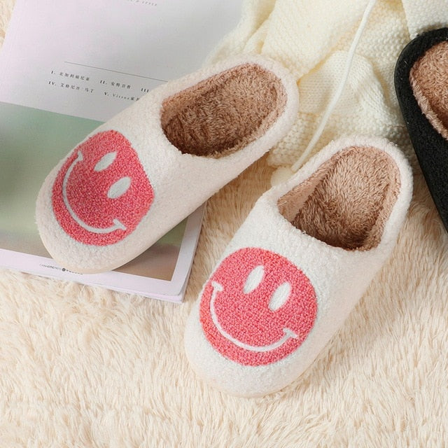 Love Heart Fluffy Slippers